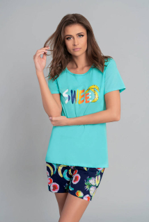 Dámské pyžamo s kraťasy Fruit - Italian Fashion