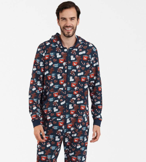 Pánský overal na spaní Rojas - Italian Fashion 