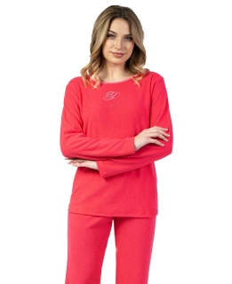 Dámské pyžamo s dlouhým rukávem 677 froté - Regina