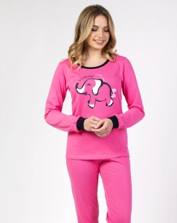 Dámské pyžamo s dlouhým rukávem 682 - Regina