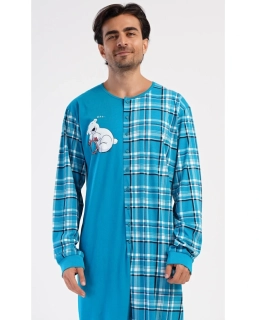 Pánský overal na spaní Méďa Ospalec - Vienetta Secret