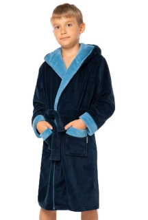 Chlapecký župan Delfino tmavě modrá - Envie