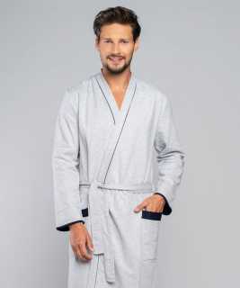 Pánský župan bavlněný Gabriel-Italian Fashion